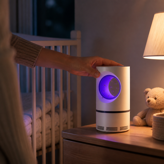 Lampara led mata mosquitos
